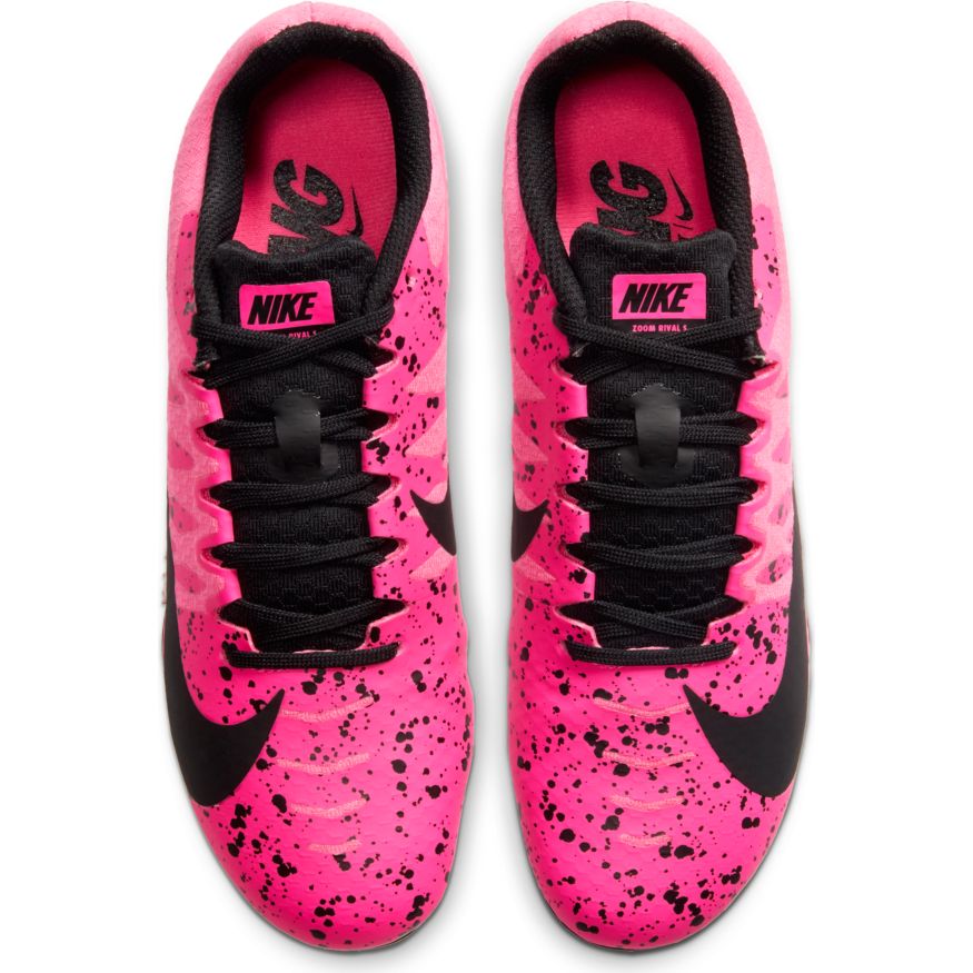 Size 10 - Nike Zoom Rival D 10 Pink Black Speckle Woman's