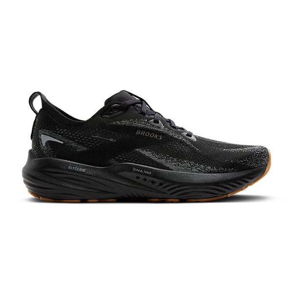 Brooks Men's Glycerin 22 Black/Primer Gray/Biscuit