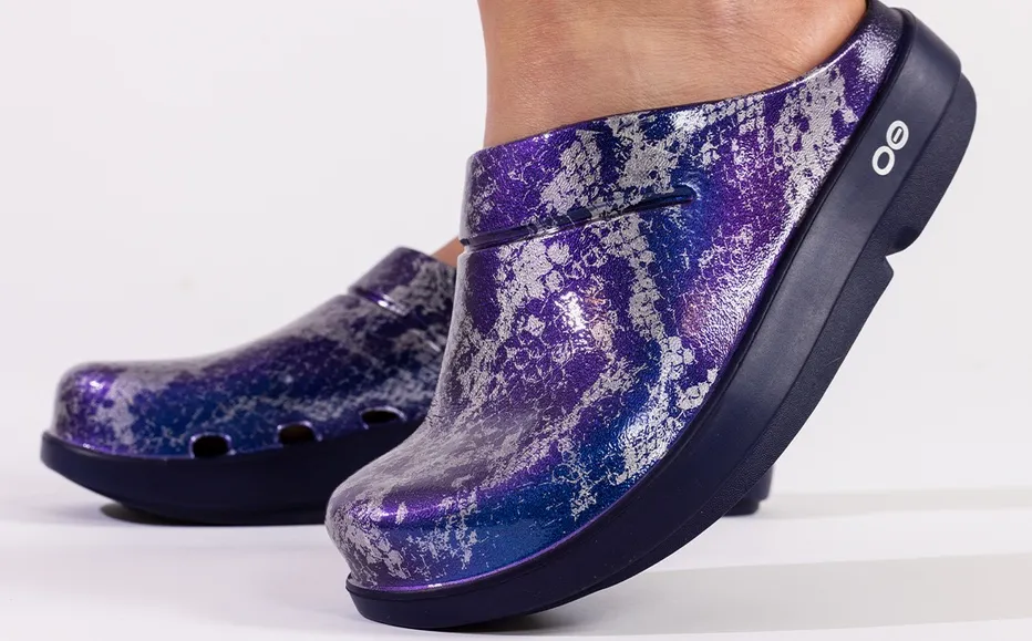 women's oocloog limited edition clog kaleidoscope