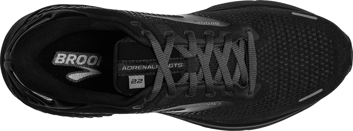 Brooks Men's Adrenaline GTS 22 Black/Black/Ebony