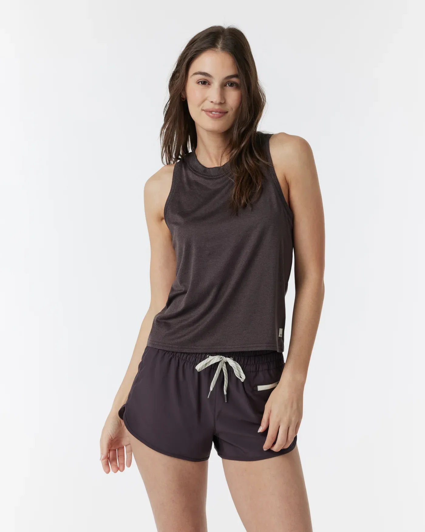 Vuori Women's Energy Top Sangria Heather